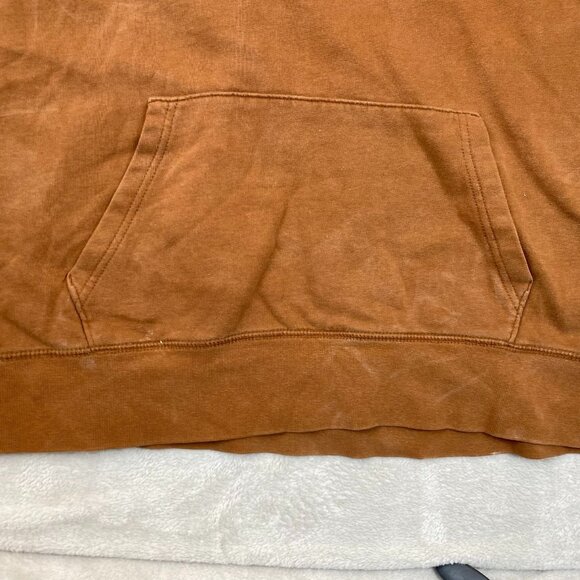 American Eagle Men's Hoodie Large Sweatshirt With Front Pocket & Sewn on Letteri - Picture 9 of 11